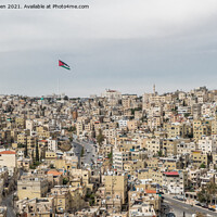 Buy canvas prints of Amman, Jordan by Jo Sowden