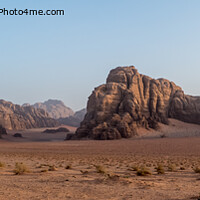 Buy canvas prints of Dawn  in Wadi Rum by Jo Sowden