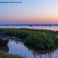 Buy canvas prints of Sunset at Mersea island by Jo Sowden