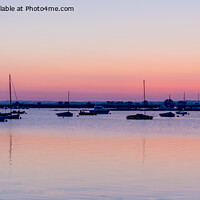 Buy canvas prints of Panoramic sunset view, Mersea island by Jo Sowden