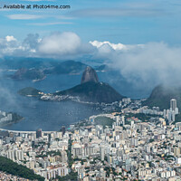 Buy canvas prints of Sugar Loaf , Rio de Janeiro by Jo Sowden