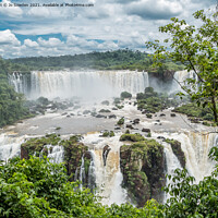 Buy canvas prints of Iguazu Falls, South America (4) by Jo Sowden