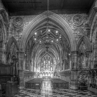Buy canvas prints of Inside the Cathedral by Jo Sowden
