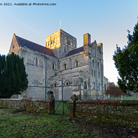 Buy canvas prints of Hospital of St Cross Church, Winchester by Jo Sowden