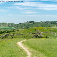 Buy canvas prints of View from Ivinghoe Beacon by Jo Sowden
