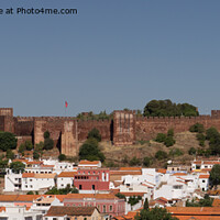 Buy canvas prints of Silves Castle, Portugal by Jo Sowden