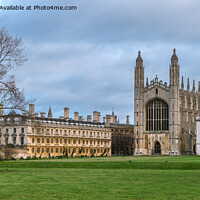 Buy canvas prints of Kings College, Cambridge by Jo Sowden