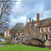 Buy canvas prints of Mathematical Bridge, Cambridge by Jo Sowden