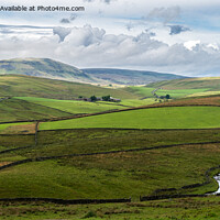 Buy canvas prints of Pen-y-Ghent taken from above Stainforth by Jo Sowden