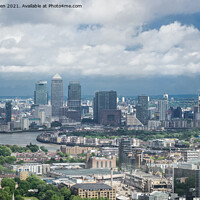 Buy canvas prints of View of London by Jo Sowden