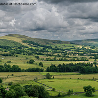 Buy canvas prints of The Great Ridge, the Peak District by Jo Sowden