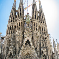 Buy canvas prints of Sagrada Família by Jo Sowden