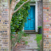 Buy canvas prints of Cottage, Hampstead Grove, London by Jo Sowden