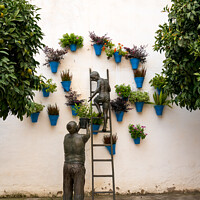 Buy canvas prints of Wall art in Cordoba by Jo Sowden