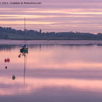 Buy canvas prints of Topsham Sunrise by Jo Sowden