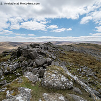 Buy canvas prints of Belstone Tor Summit by Jo Sowden
