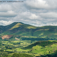 Buy canvas prints of The View from Helvellyn by Jo Sowden