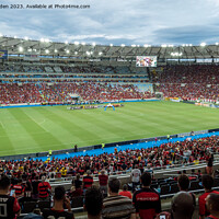 Buy canvas prints of Maracana Stadium, Rio de Janeiro, Brazil by Jo Sowden
