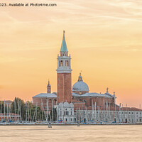 Buy canvas prints of The Church of San Giorgio Maggiore, Venice by Jo Sowden