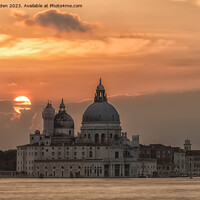 Buy canvas prints of Venice Sunset by Jo Sowden