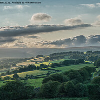 Buy canvas prints of View from Hound Tor by Jo Sowden