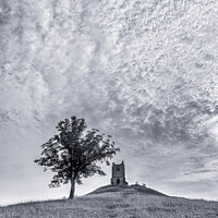Buy canvas prints of Burrow Mump, Somerset by Jo Sowden