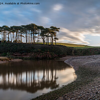 Buy canvas prints of Early Morning in Budleigh Salterton by Jo Sowden