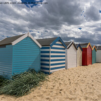 Buy canvas prints of Southwold Beach Huts by Jo Sowden