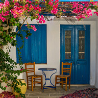 Buy canvas prints of Traditional Greek House, Sifnos by Jo Sowden