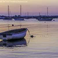 Buy canvas prints of Sunset in West Mersea by Jo Sowden