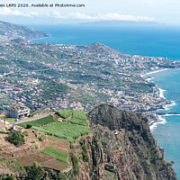 Buy canvas prints of View From Cabo Girao, Madeira by Jo Sowden