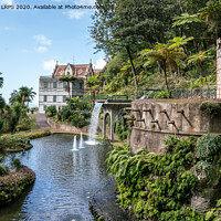 Buy canvas prints of Monte Palace, Funchal, Madeira by Jo Sowden