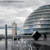Buy canvas prints of City Hall, London by Jo Sowden