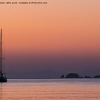 Buy canvas prints of Greek Sunset, Paros by Jo Sowden