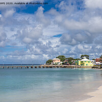 Buy canvas prints of Speightstown Beach, Barbados by Jo Sowden