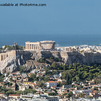 Buy canvas prints of Acropolis of Athens by Jo Sowden