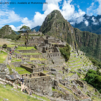 Buy canvas prints of Majestic Machu Picchu Adventure by Jo Sowden