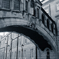 Buy canvas prints of Bridge of Sighs, Oxford by Jo Sowden