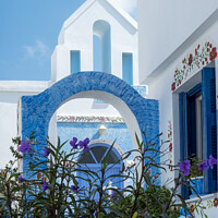 Buy canvas prints of Kythnos Hora by Jo Sowden