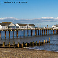 Buy canvas prints of Southwold Pier in the afternoon by Jo Sowden