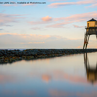 Buy canvas prints of Dovercourt at Sunset by Jo Sowden