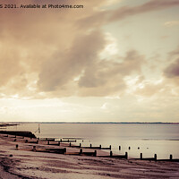 Buy canvas prints of Dovercourt Beach by Jo Sowden