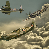 Buy canvas prints of  Lancaster protetion by Peter Scheelen