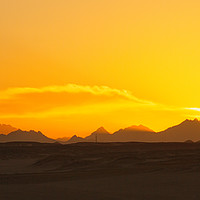 Buy canvas prints of Egyptian sunset by Brian Fagan