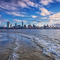 Buy canvas prints of The Mersey by Brian Fagan