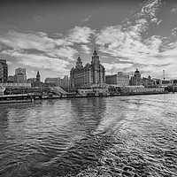 Buy canvas prints of The Liver building by Brian Fagan