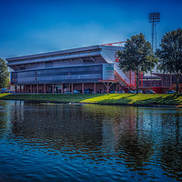 Buy canvas prints of The City Ground by Brian Fagan