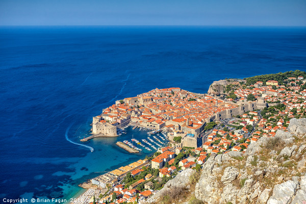 Dubrovnik Picture Board by Brian Fagan
