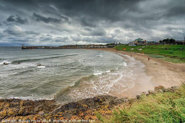 Balbriggan Beach Picture Board by Brian Fagan