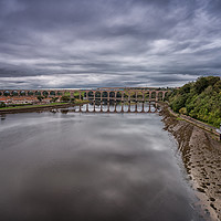 Buy canvas prints of Berwick Railway Bridge by Brian Fagan